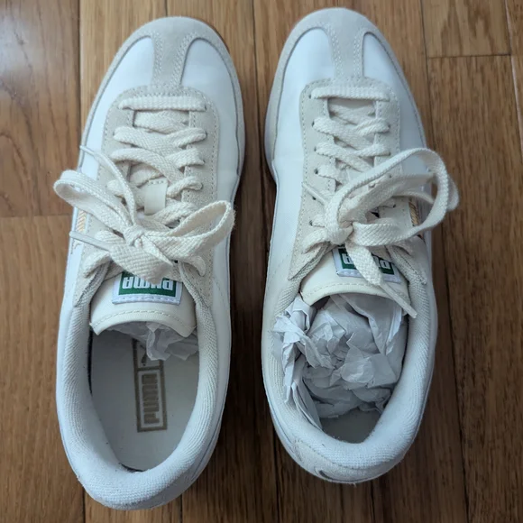 Puma Women's White Sneakers - Picture 4 of 12